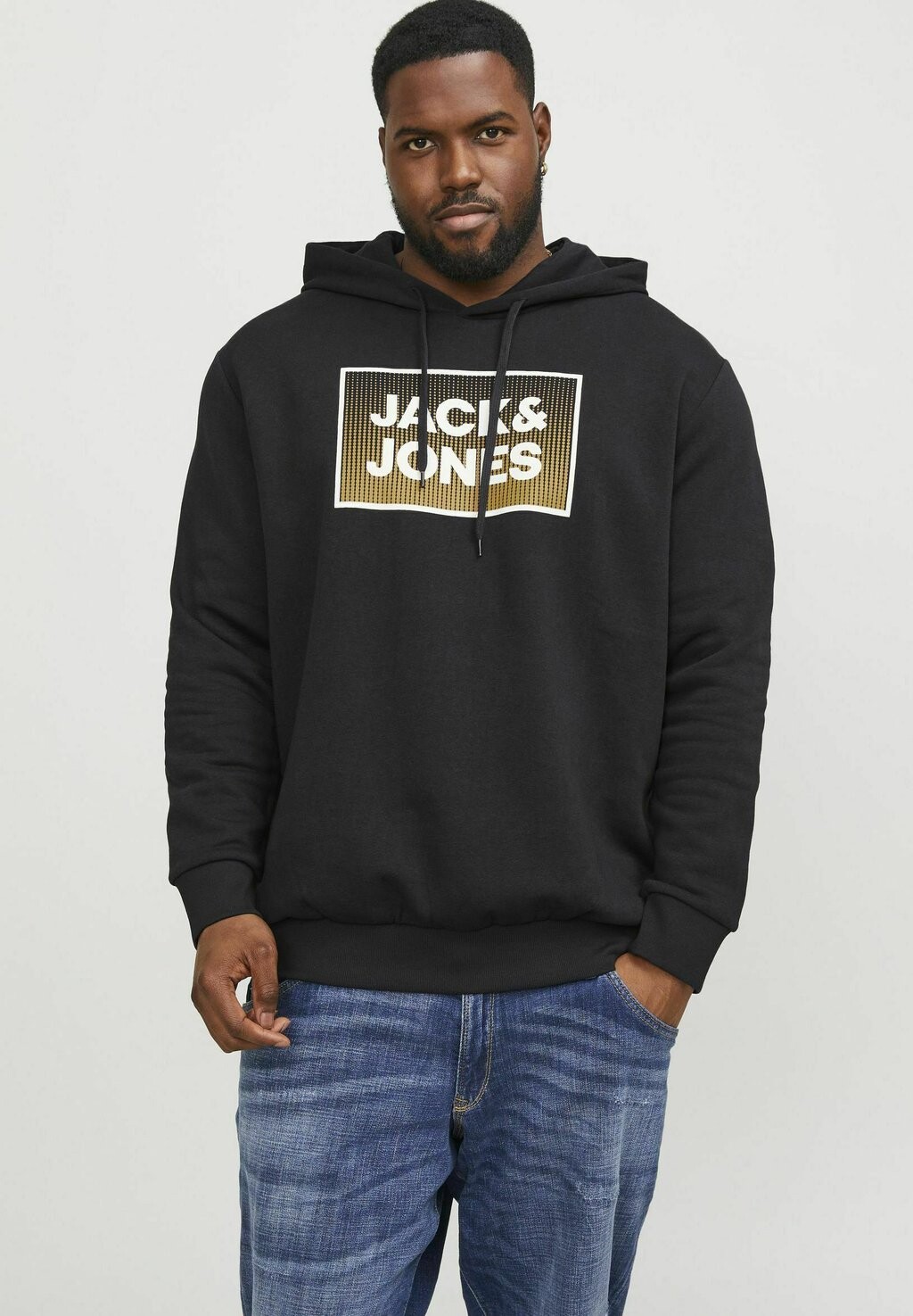 

Толстовка PLUS SIZE Jack & Jones, темно-синий