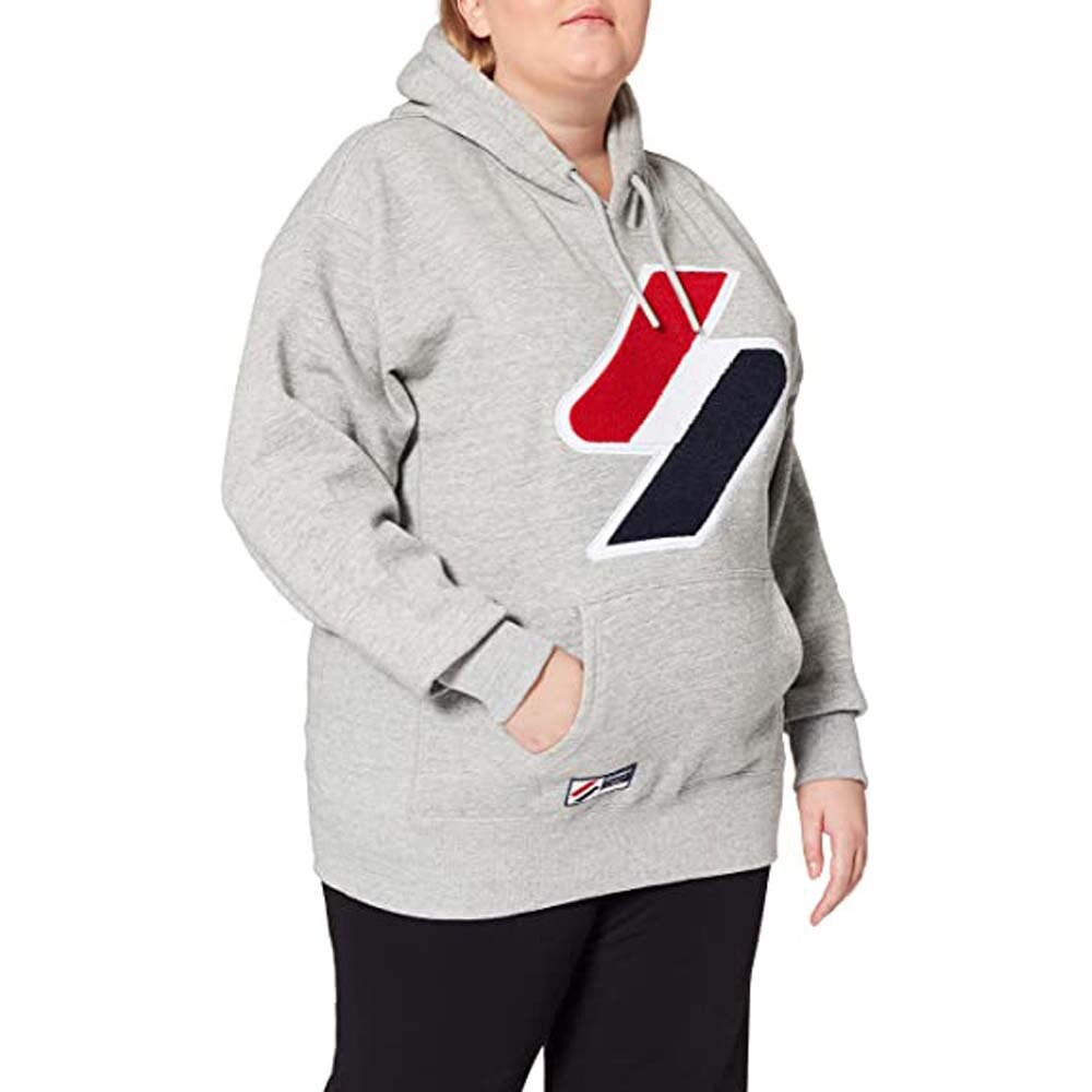 

Худи Superdry Code Logo CHE OS, серый