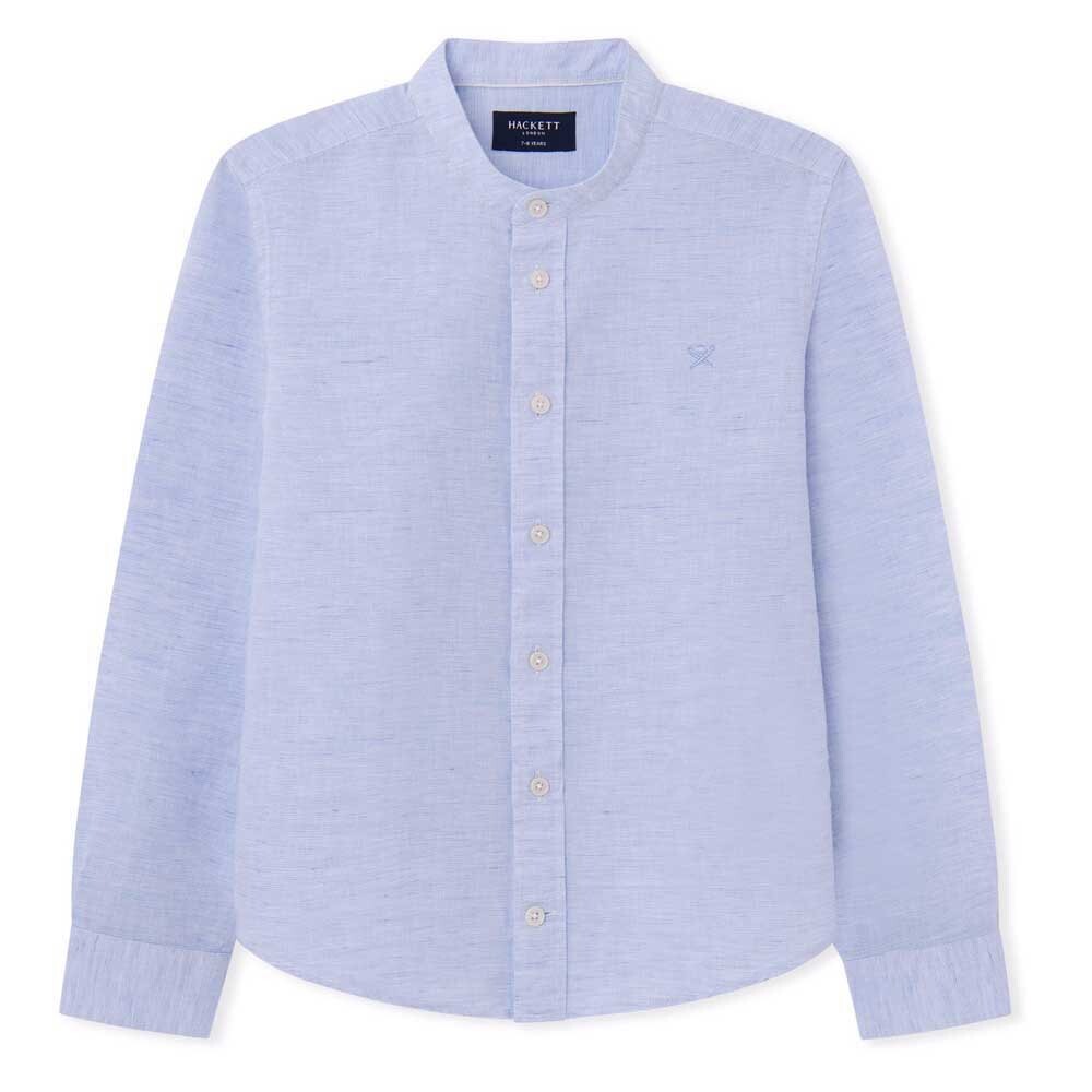 

Рубашка с длинным рукавом Hackett Cotton Lin Porter Kids, фиолетовый