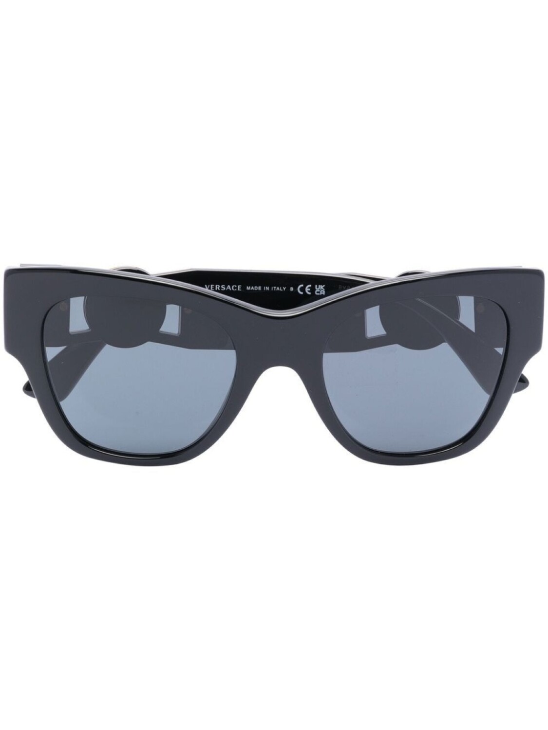 

Versace Eyewear солнцезащитные очки в квадратной оправе, черный