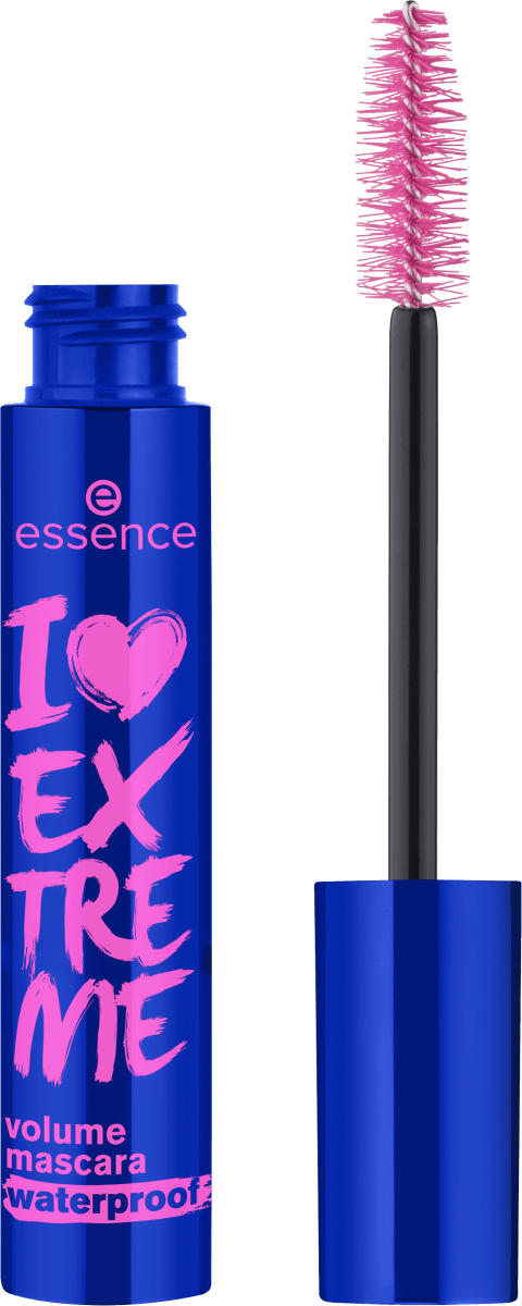 Тушь для ресниц I Love Extreme Volume Водостойкая черная 12 мл essence