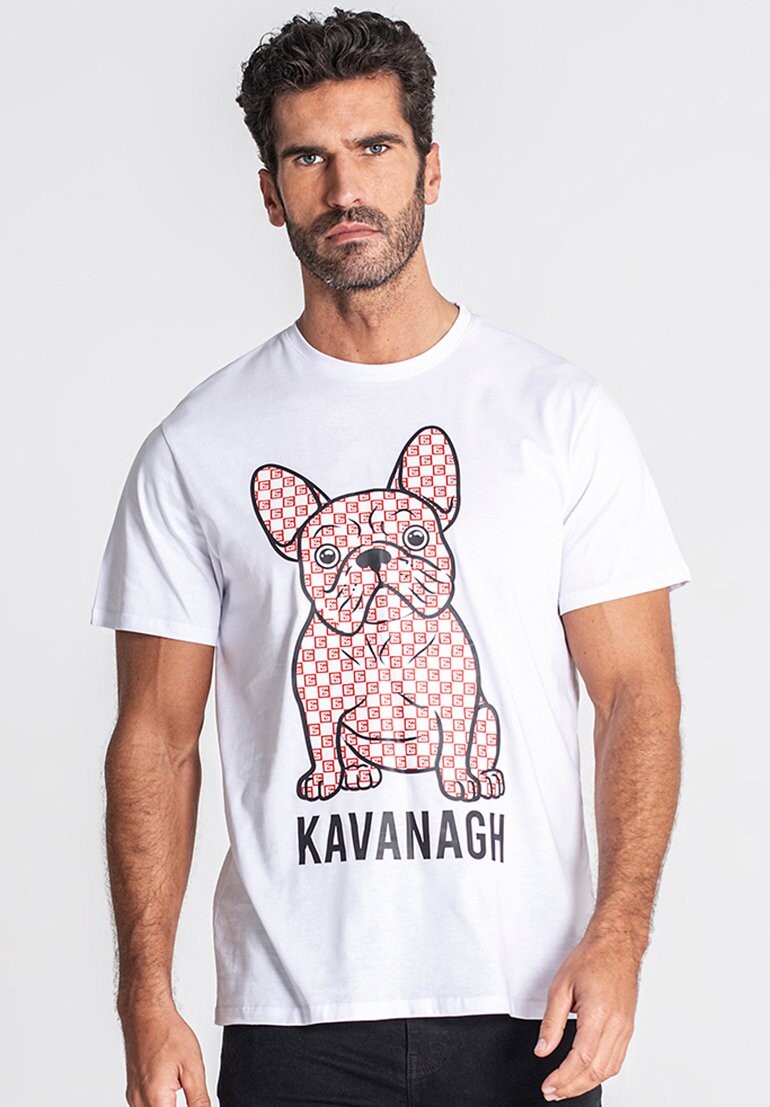 

Футболка с принтом Anniversary Dog Gianni Kavanagh, белый