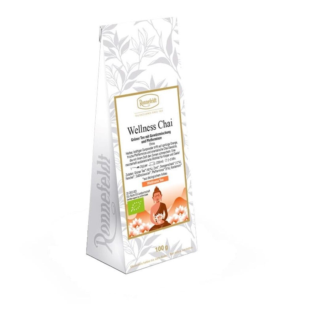 

Органический чай Wellness Chai с зелеными специями 100г Ronnefeldt