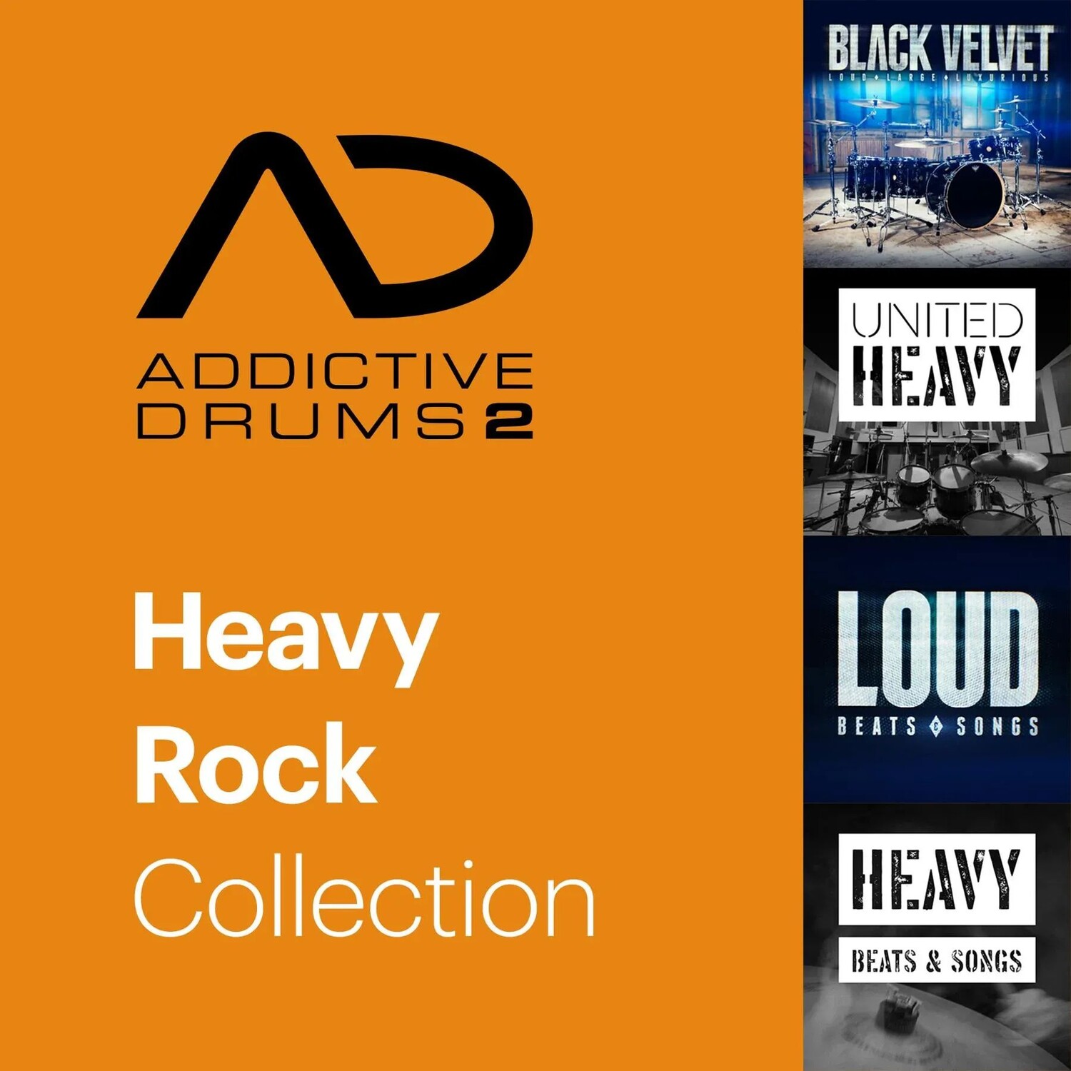 

XLN Audio Addictive Drums 2: пакет расширения Heavy Rock Collection