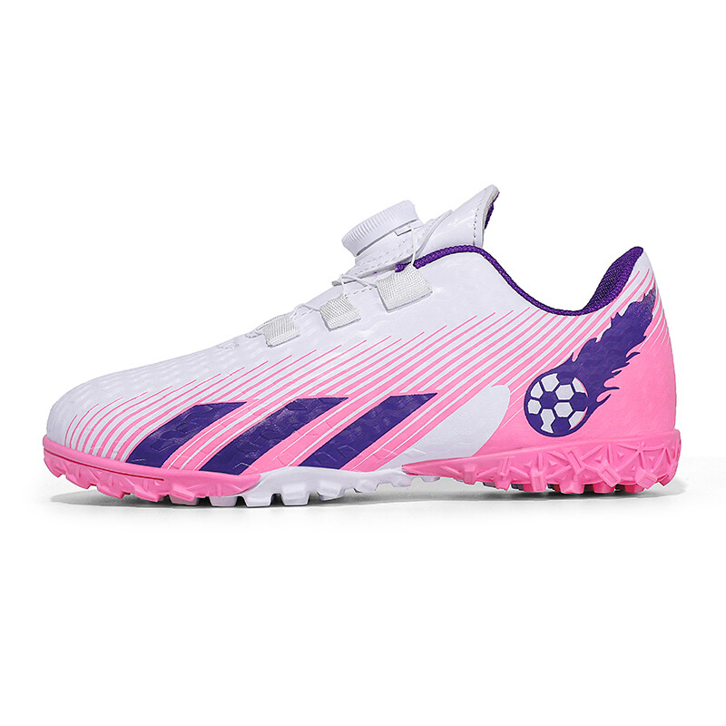 

Детские футбольные бутсы Kids Low-top Bull Cat, белый/розовый