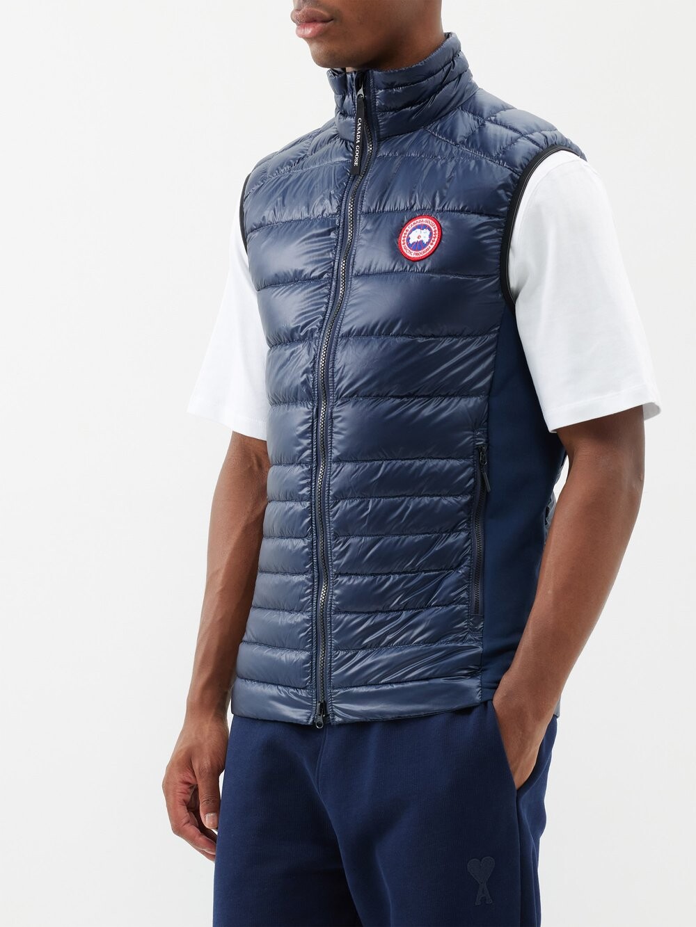 

Стеганый жилет hybridge Canada Goose, синий