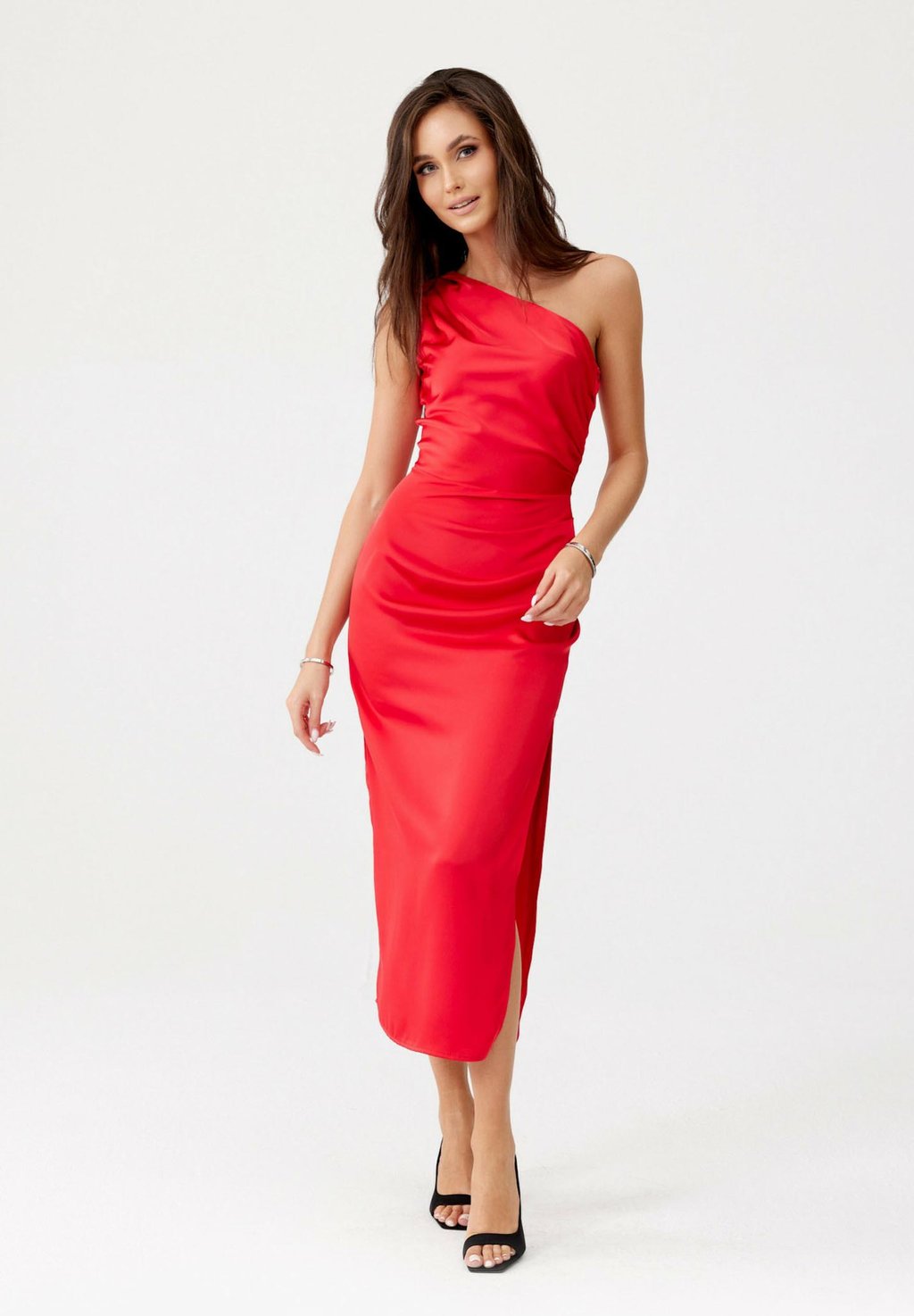 цена Платье-мешочек Roco Fashion, красный