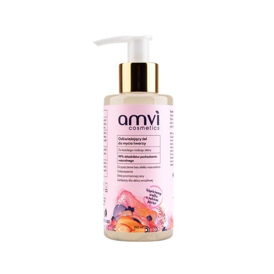

Освежающий гель для умывания для лица для всех типов кожи 150мл Amvi Cosmetics