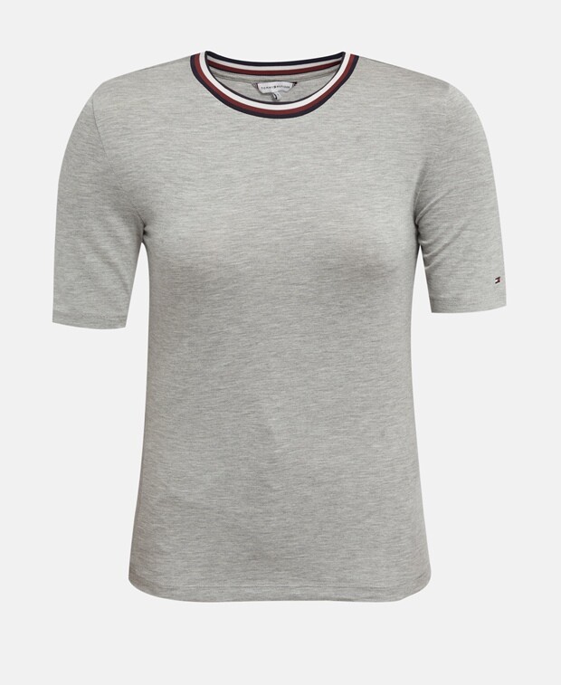 

Футболка Tommy Hilfiger, светло-серый