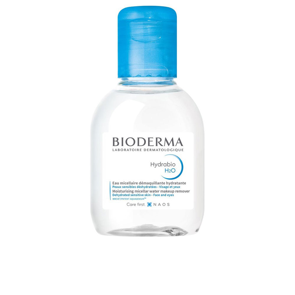 Мицеллярная вода Hydrabio h2o solución micelar específica piel deshidratada Bioderma, 100 мл вода мицеллярная для обезвоженной кожи лица h2o hydrabio bioderma биодерма 100мл