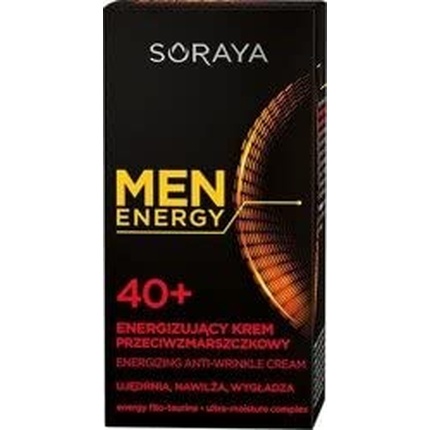 

Энергетический крем против морщин Men Energy 40+ 50 мл, Soraya