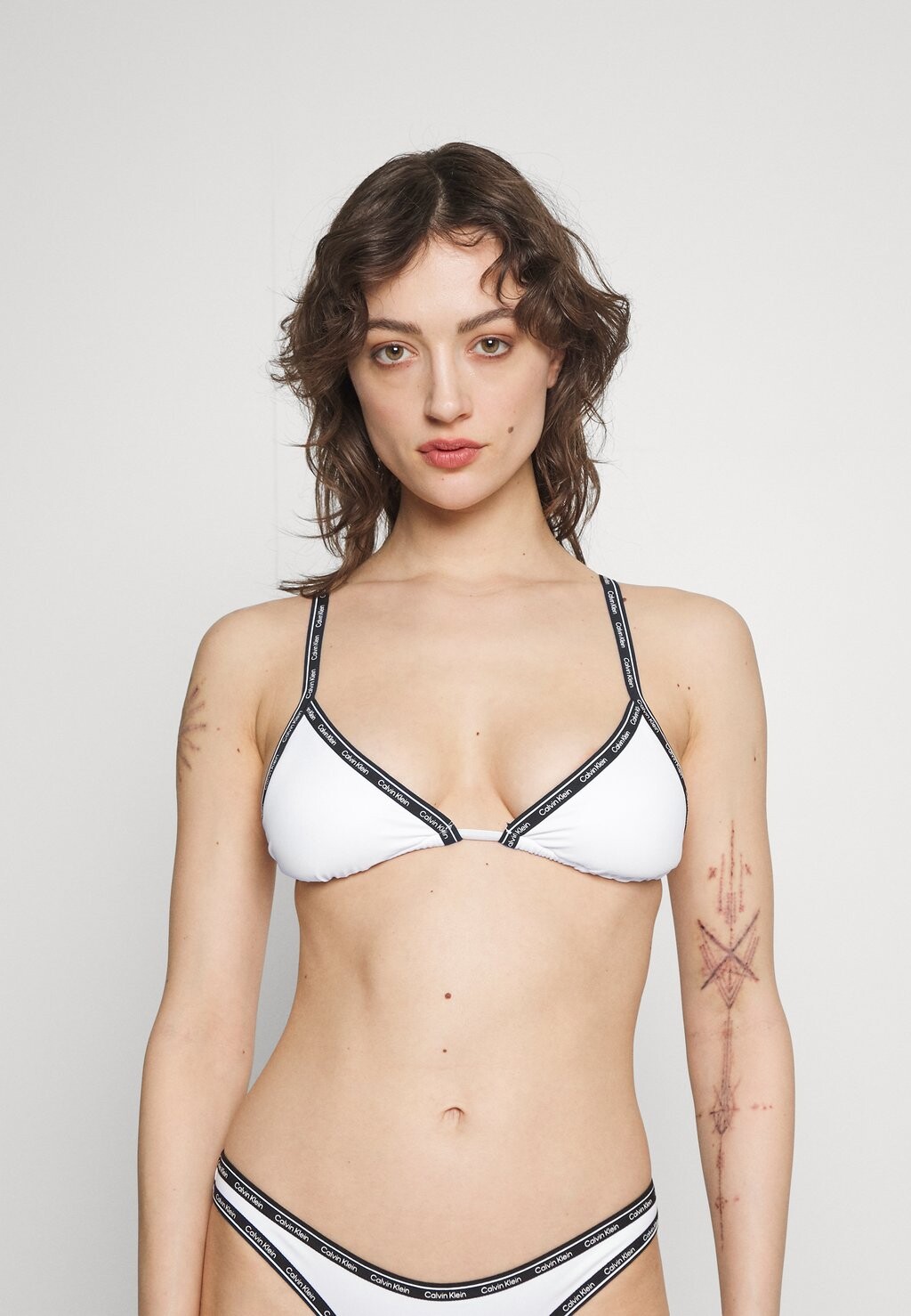 

Верх бикини Calvin Klein, Оранжевый