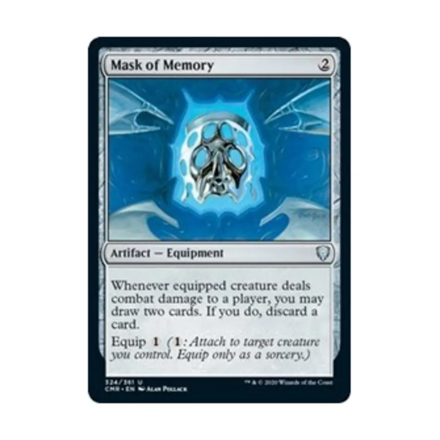 

CCG Маска памяти (U), MTG - Commander Legends