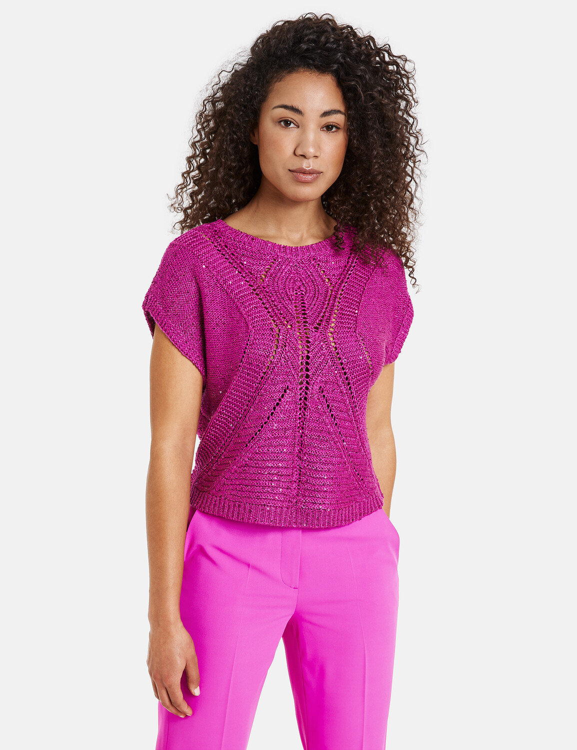 

Свитер TAIFUN Strick, Shirt, Top, Body, фуксия