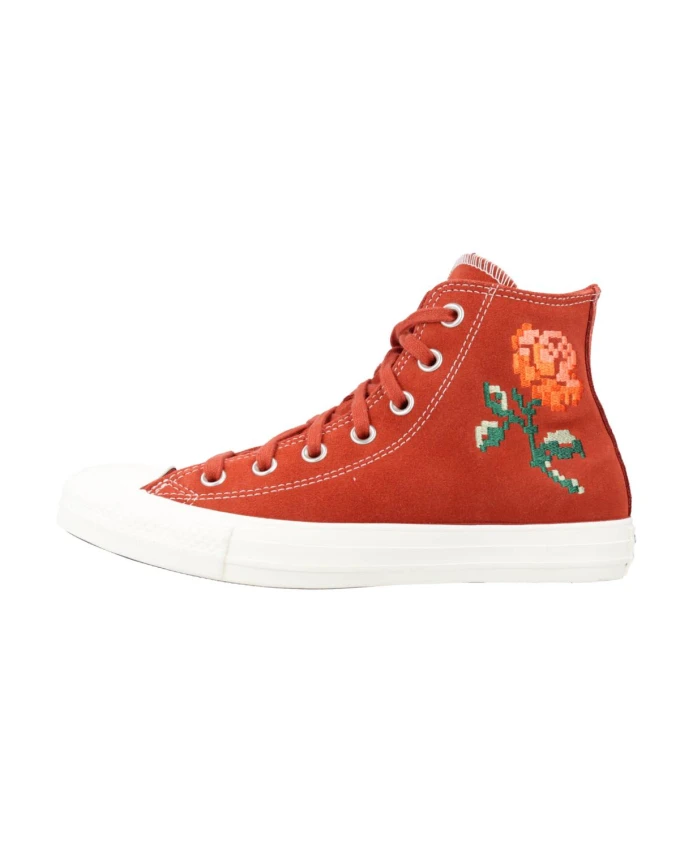 

Высокие кроссовки Converse, красный