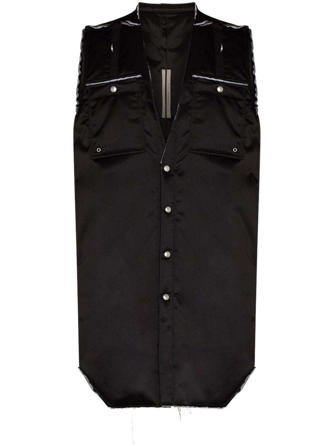 

Жилет Outershirt Rick Owens, черный