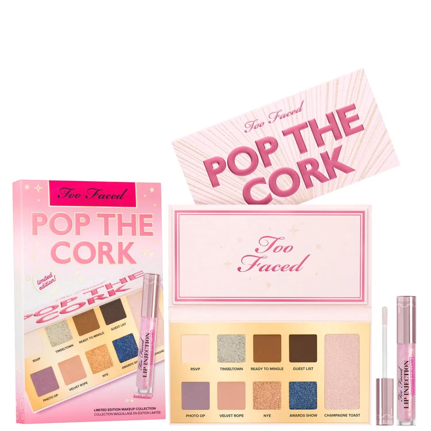 

Коллекция макияжа Limited Edition Pop The Cork Too Faced