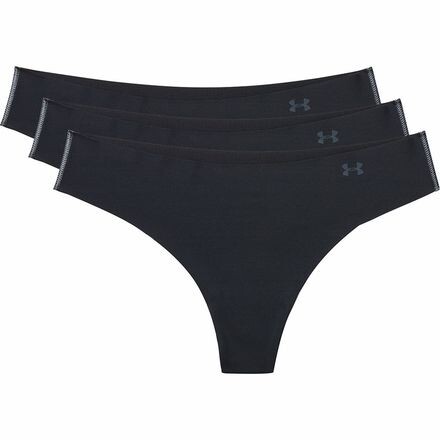 

Нижнее белье-стринги Pure Stretch — упаковка из 3 штук женское Under Armour, черный