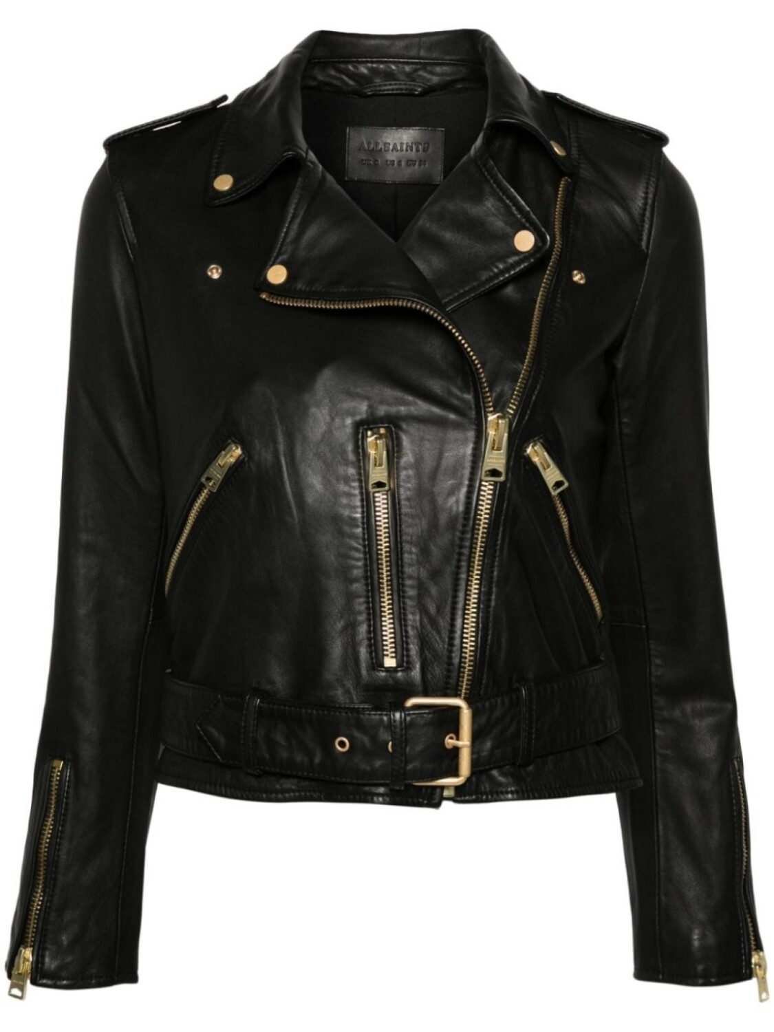 

AllSaints байкерская куртка Balfern, черный