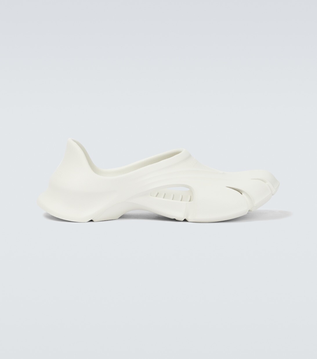 

Резиновые сандалии Mold Closed Balenciaga, белый