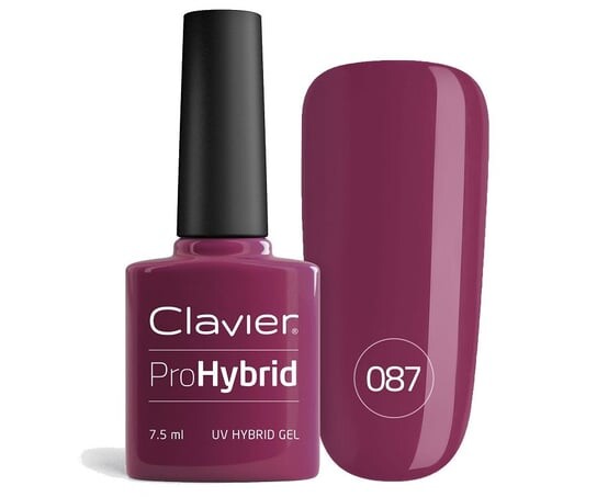 

Гибридный лак для ногтей 087, 7,5 мл Clavier, ProHybrid