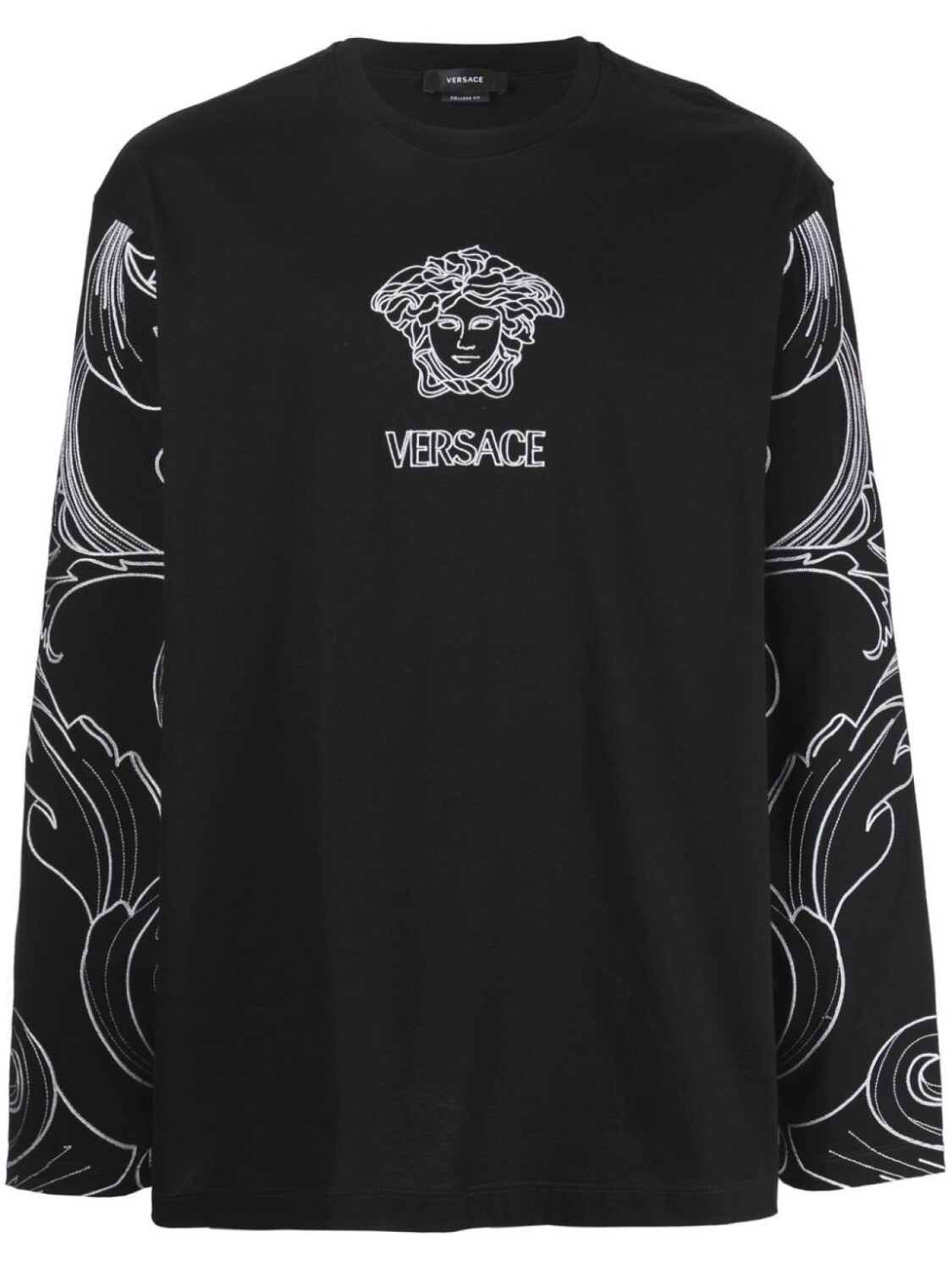 

Футболка с принтом Medusa Versace, черный