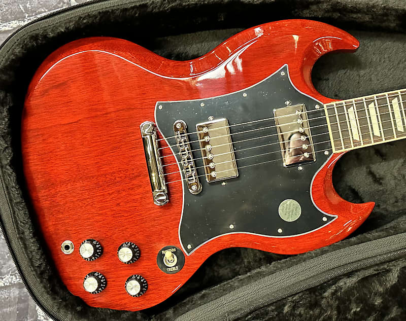 Электрогитара Gibson SG Standard Heritage Cherry New Unplayed Auth Dlr 6lb11oz #444 auth