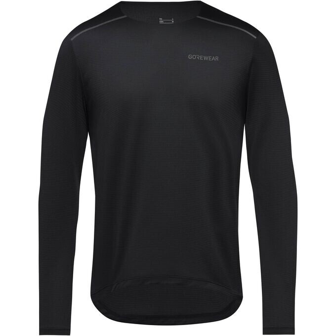 

Конкурс беговой рубашки 20 с длинным рукавом Gorewear, черный