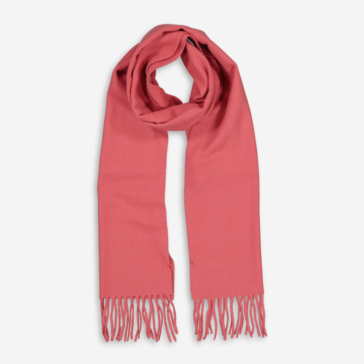 

Красный шарф с бахромой из шерсти Acne Studios