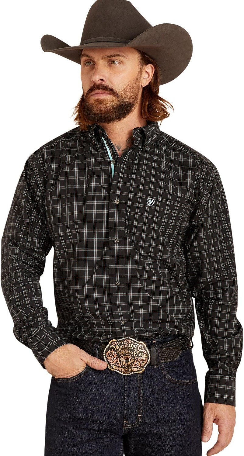 

Рубашка классического кроя Pro Series Nash Ariat, черный
