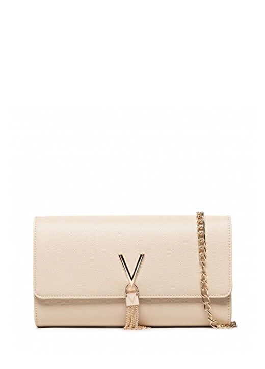 

Золотая женская вечерняя сумка Valentino