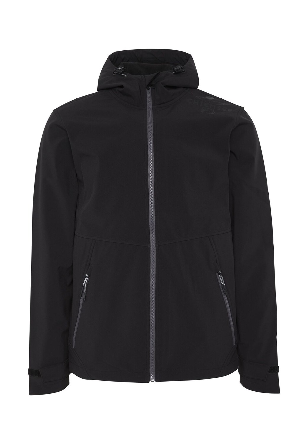 

Куртка из софтшелла с логотипом CHIEMSEE, цвет Deep Black