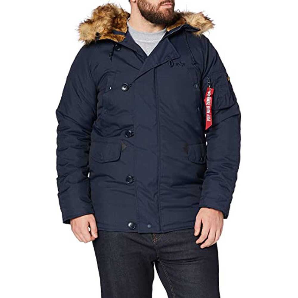 

Куртка Alpha Industries Explorer Patches, синий