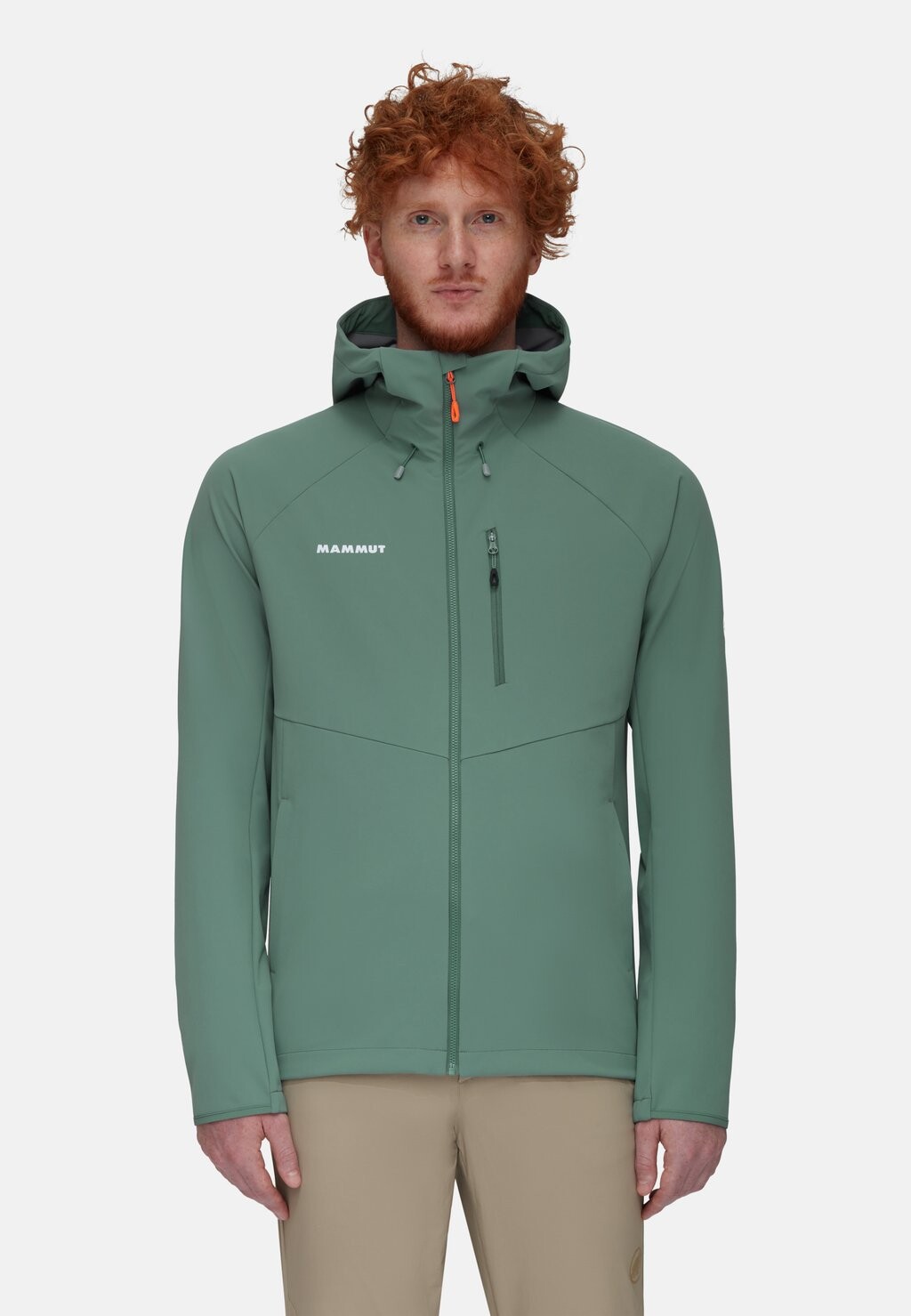 

Куртка софтшелл Mammut, зеленый