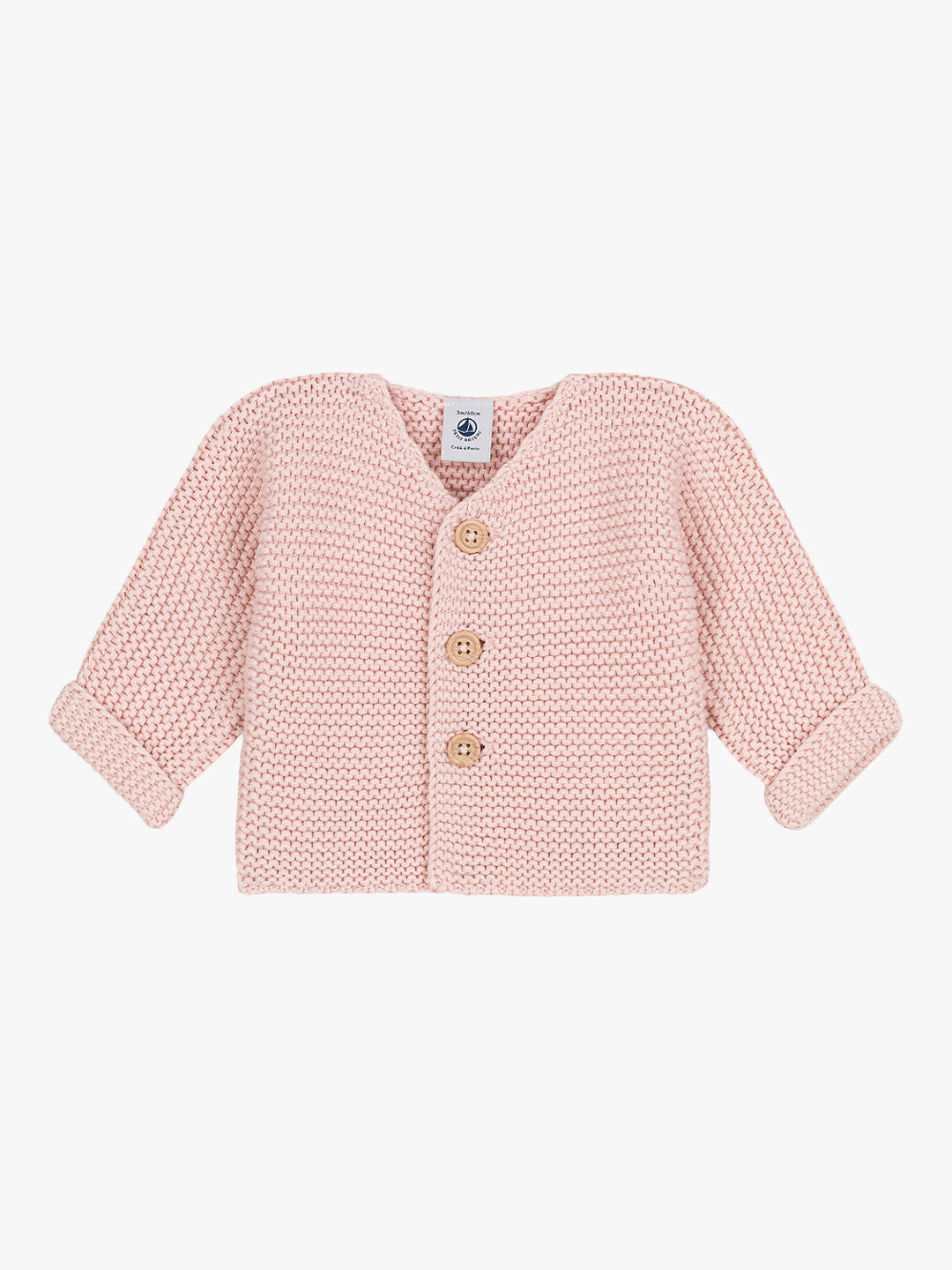 

Детский фактурный кардиган Petit Bateau, солевой раствор