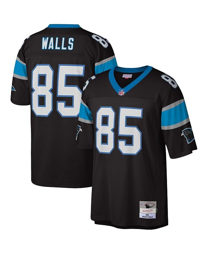 

Мужская футболка Wesley Walls Black Carolina Panthers 1996 Legacy Replica Mitchell & Ness, черный