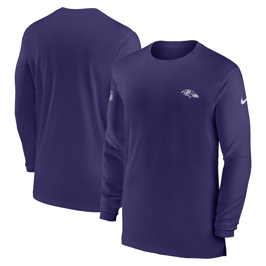 

Футболка с длинным рукавом Nike Baltimore Ravens, фиолетовый
