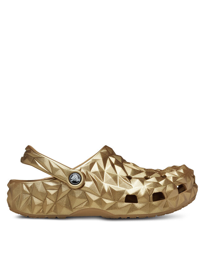 

Шлепанцы Crocs Cls Metallic Geometric Clog, золотой