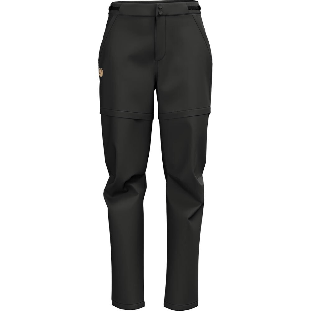 

Брюки Fjällräven Abisko Hike Zip-Off, черный