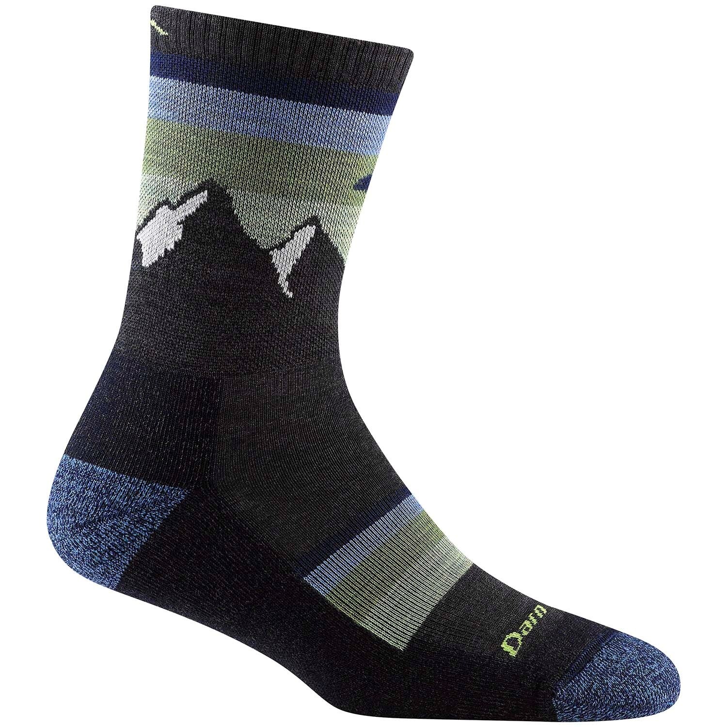 

Носки Darn Tough Sunset Ledge Micro Lightweight Cushion Crew, цвет Charcoal