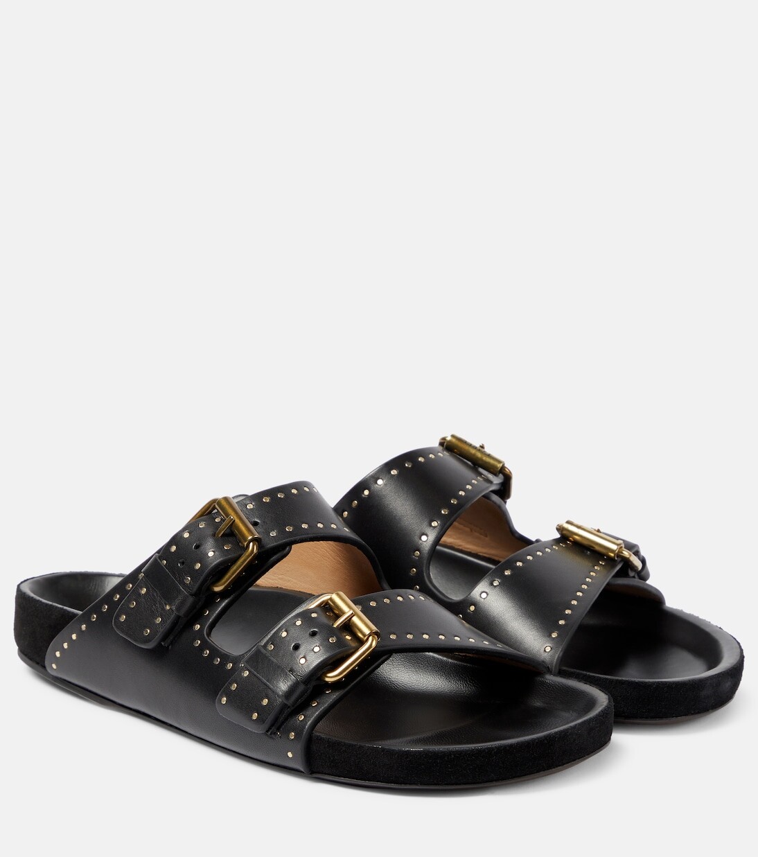 

Кожаные шлепанцы lennyo Isabel Marant, черный