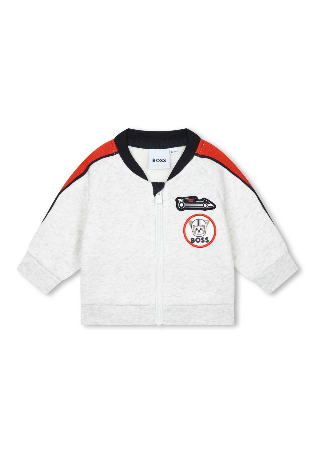 

Толстовка BOSS Kidswear, цвет light gray china