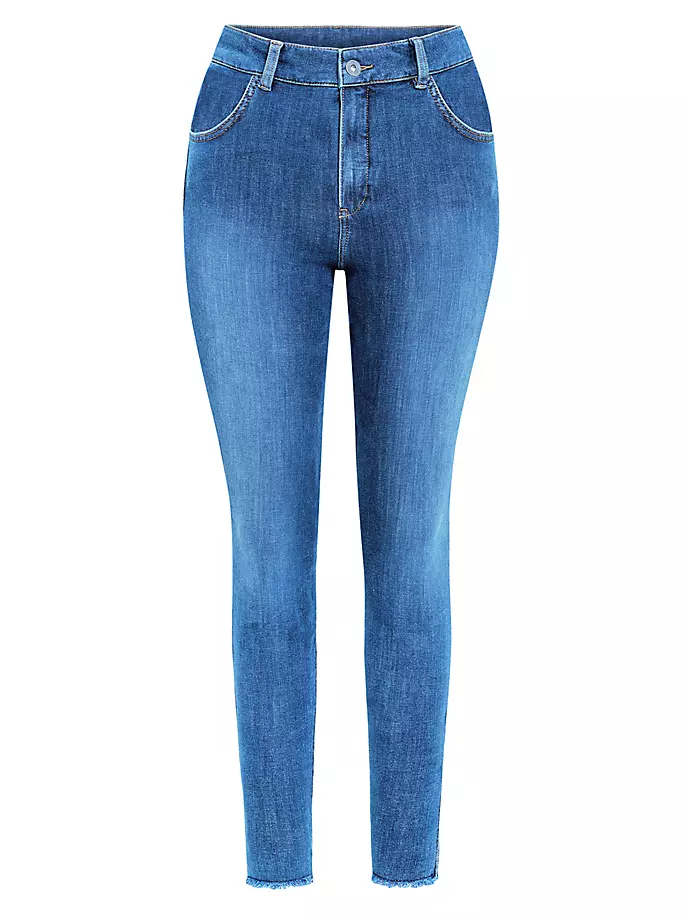 Укороченные джинсы до щиколотки Item M6, синий цена и фото