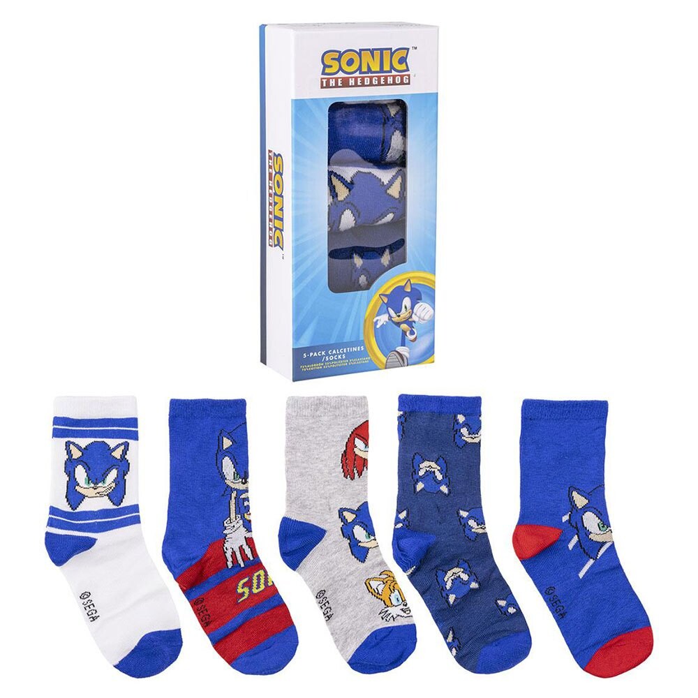

Носки Cerda Group Sonic Half 5 Units, синий