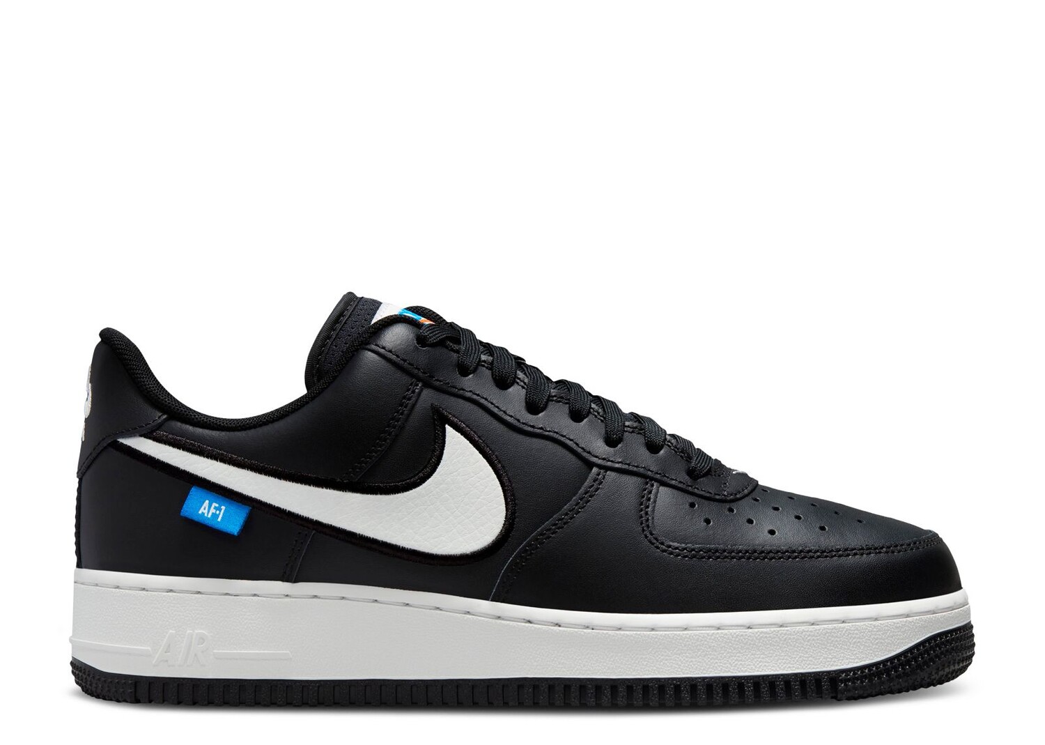 

Кроссовки Nike Air Force 1 '07 'Blue Label - Black White', черный