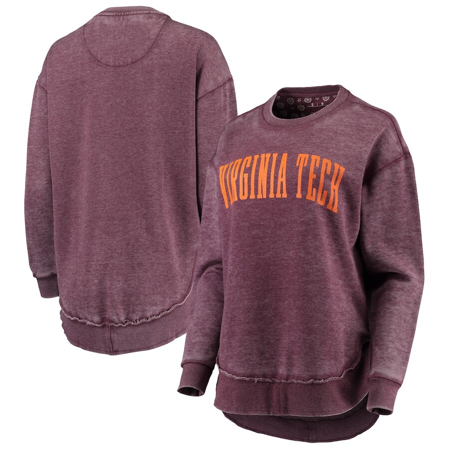 

Толстовка Pressbox Virginia Tech Hokies, бордовый