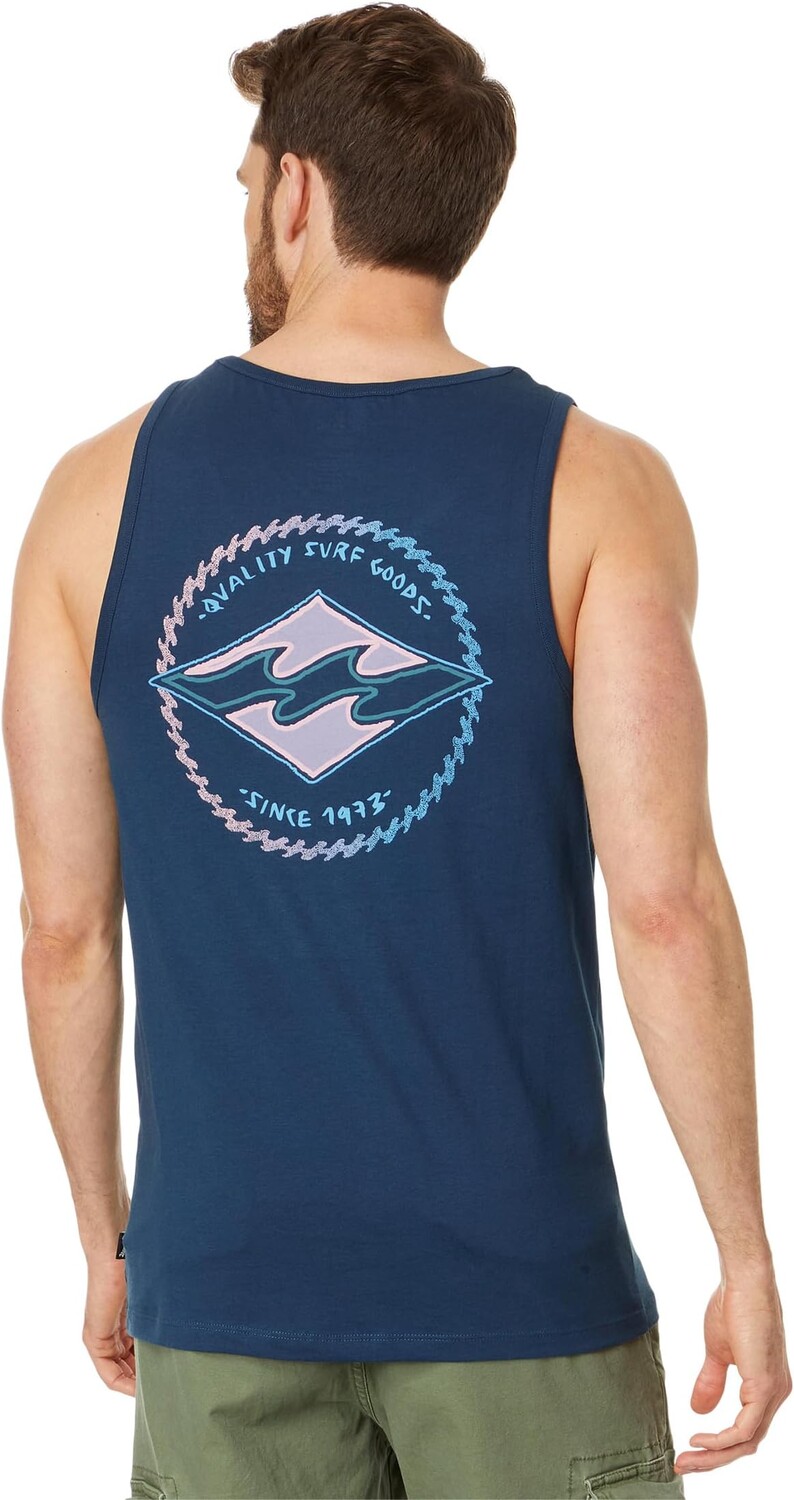 

Топ Rotor Diamond Tank Billabong, темно-синий