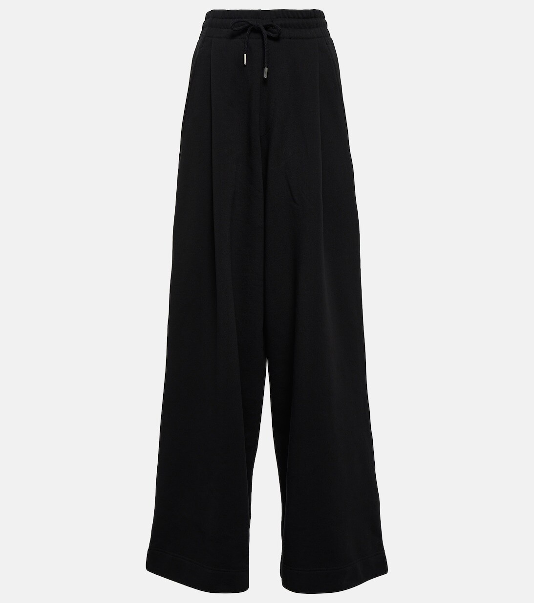 

Спортивные штаны из хлопкового джерси DRIES VAN NOTEN, черный