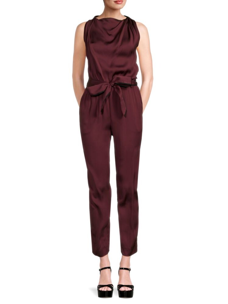 

Комбинезон Frida с завязками на талии Reiss, цвет Burgundy