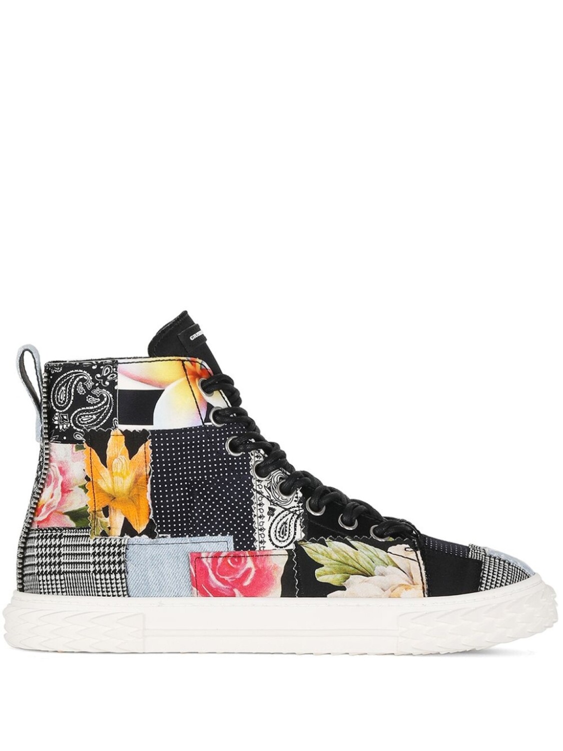 

Giuseppe Zanotti высокие кеды Blabber Craft, черный